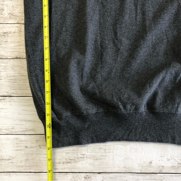 POLO GOLF Ralph Lauren Men Grey Crewneck Long Sleeve Pullover Sweater Sz M - Picture 7 of 9